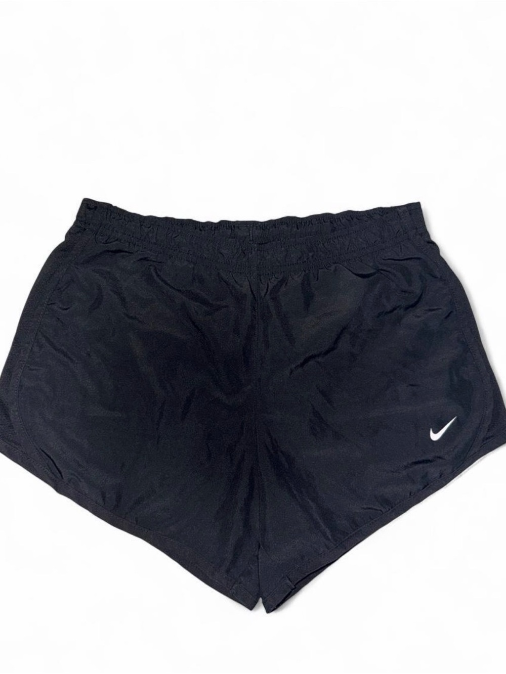 Nike Women’s Black Athletic Running Shorts with Swoosh